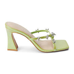 Matisse Footwear Levi Heel in Lime