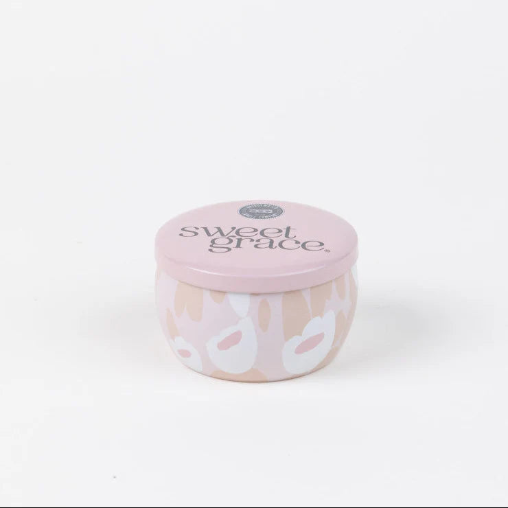 Single Wick Travel Tin Candle in Sweet Grace