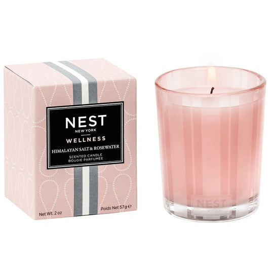 Nest New York Votive Candle in Himalayan Salt and Rosewater
