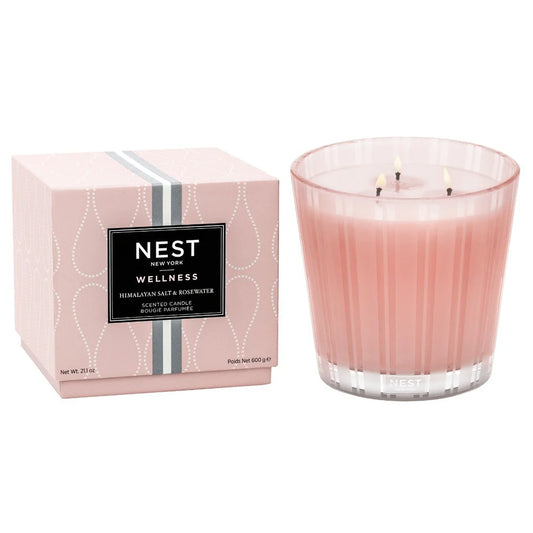 Nest New York 3 Wick Candle in Himalayan Salt and Rosewater