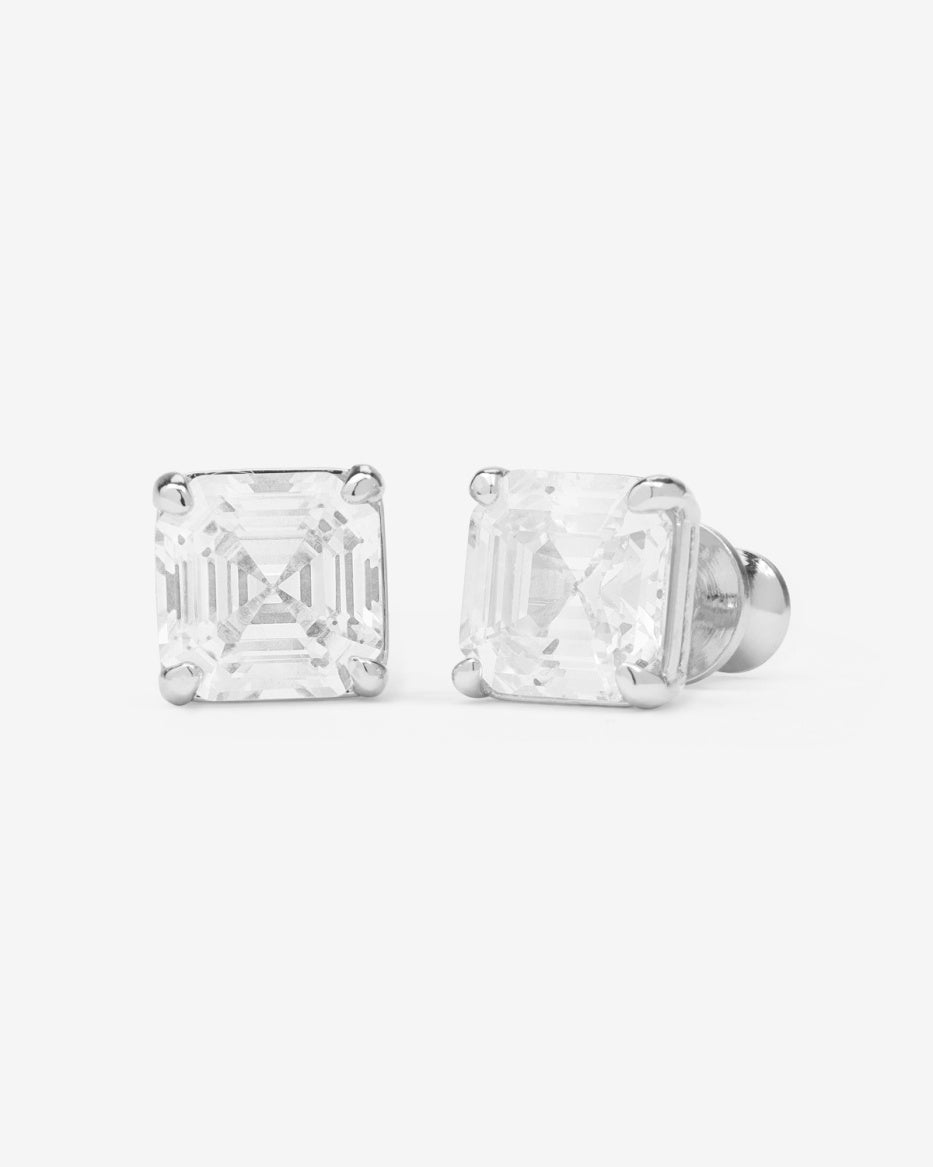 Melinda Maria Queen Studs in Silver