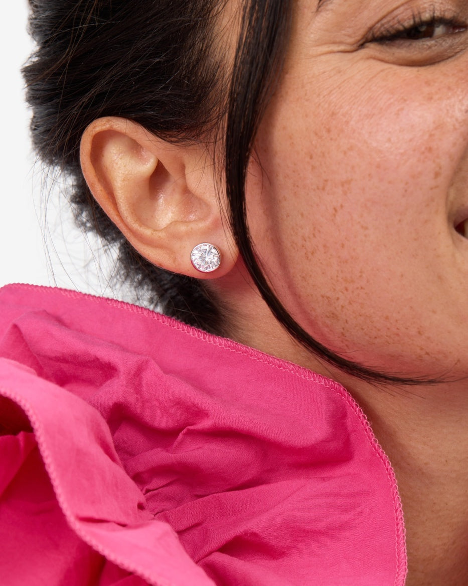 Melinda Maria Baroness Studs in Silver