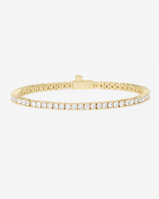 Melinda Maria Heiress Tennis Bracelet Gold