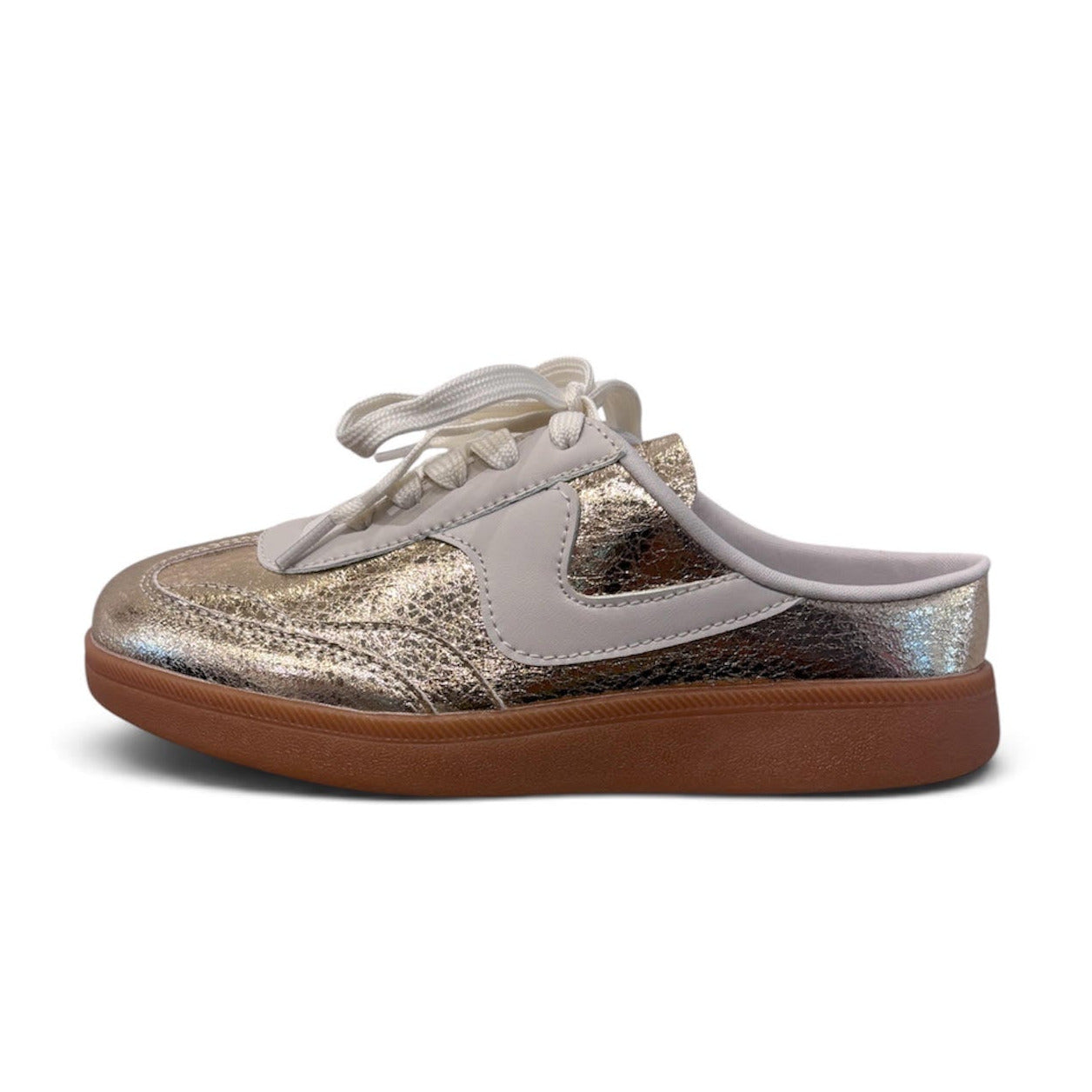Slip-On Sneakers in Gold Rush
