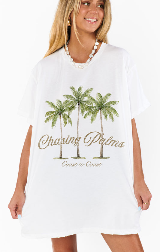 Show Me Your Mumu Tom Tee in Chasing Palms