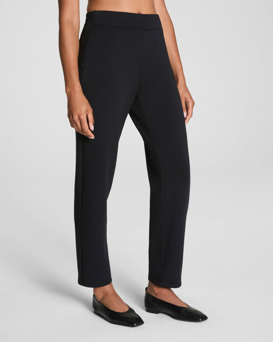 Spanx Air Essentials Slim Straight Pants in Black