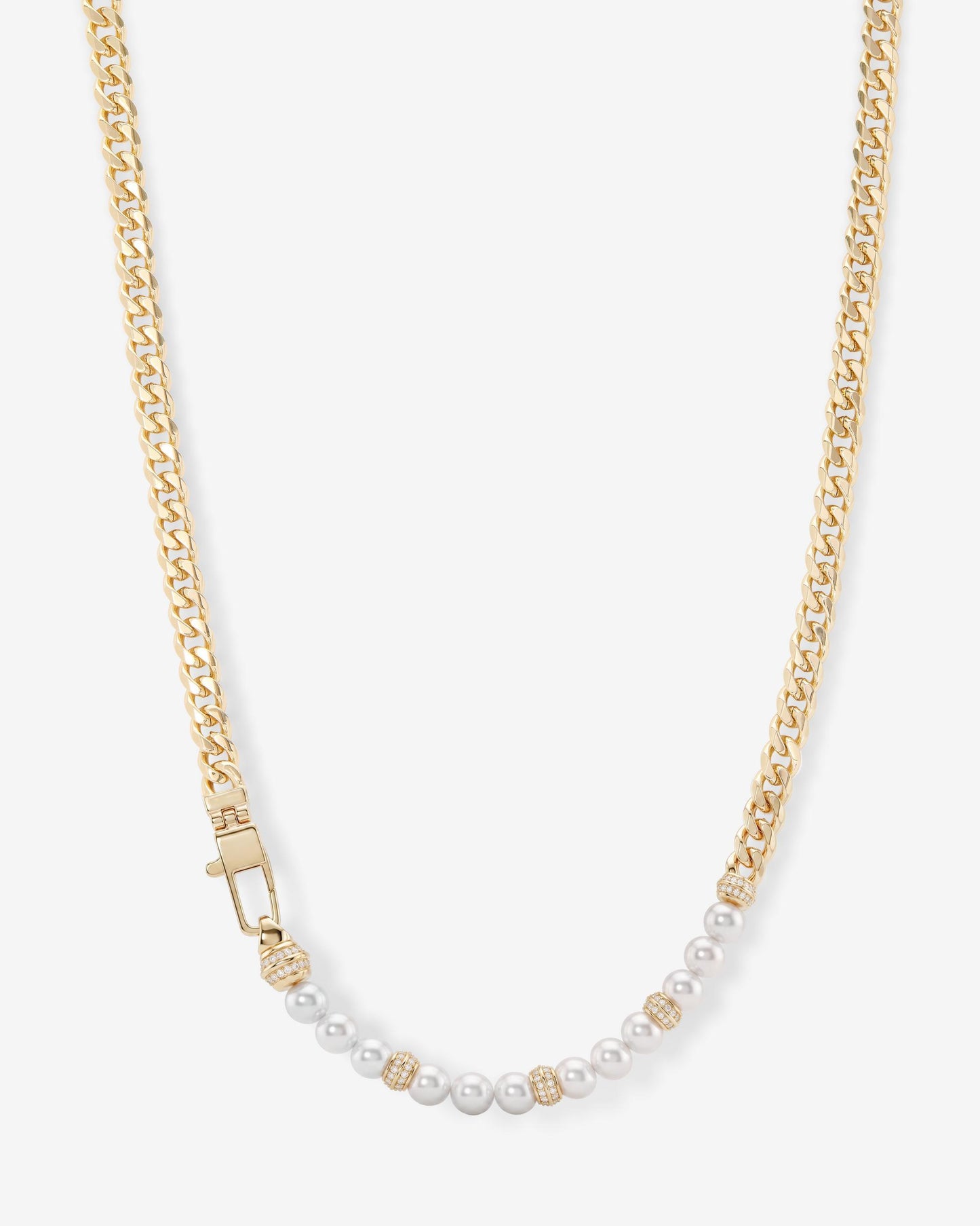 Melinda Maria Julian Loves Pearls Necklace in Gold