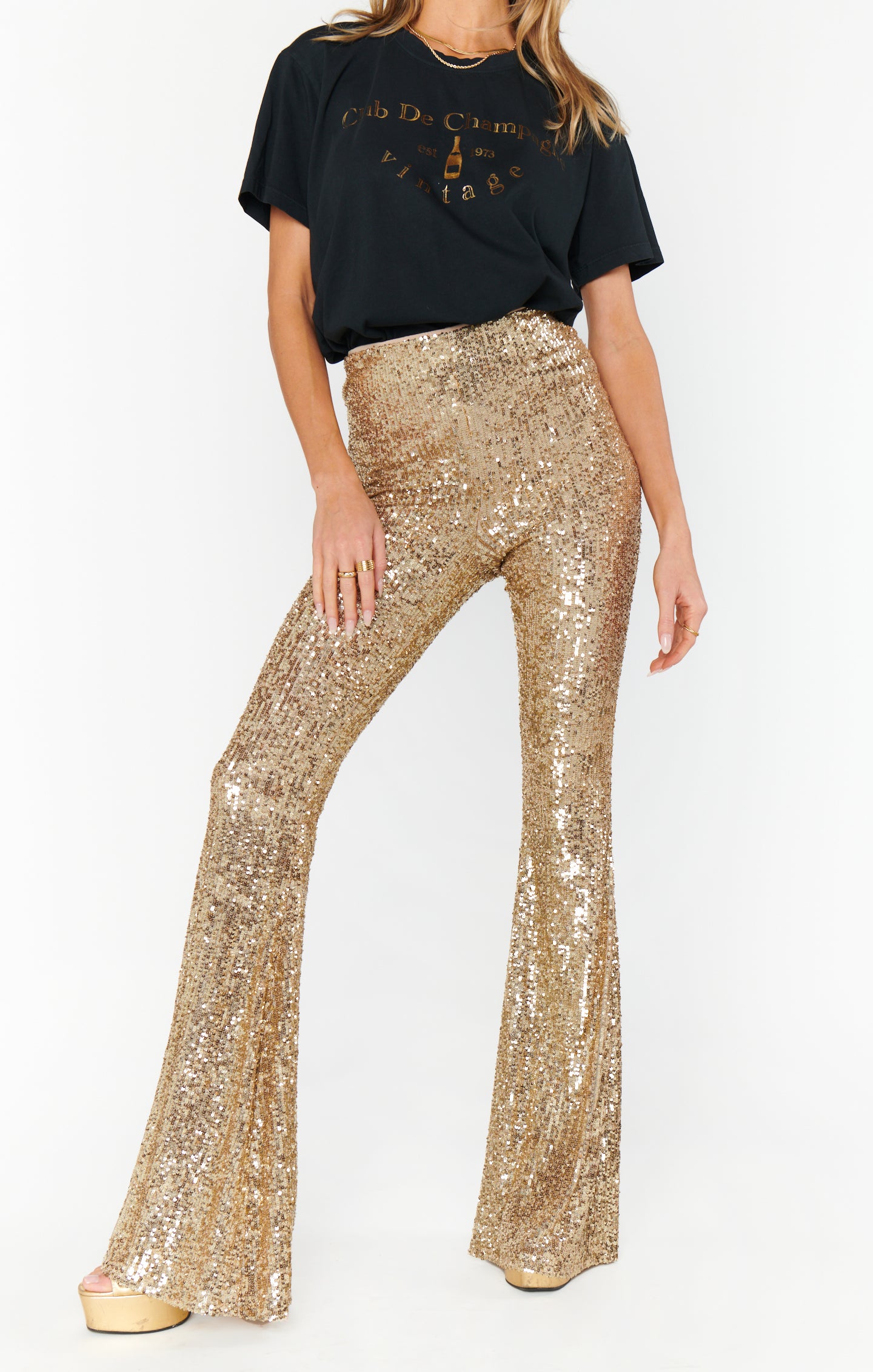 Show Me Your Mumu Mercury Bells in Golden Girls Sequin