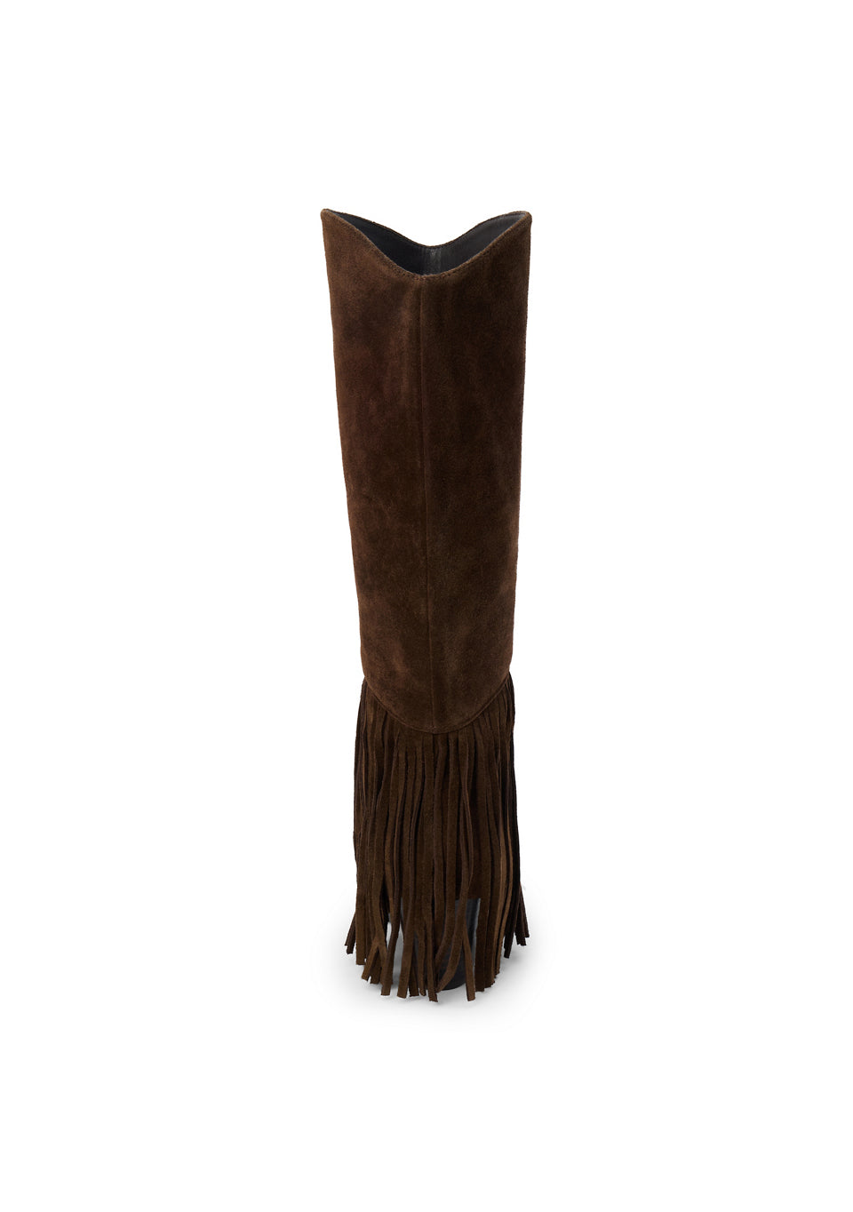 Matisse Footwear Tatum Fringe Boot in Chocolate Suede