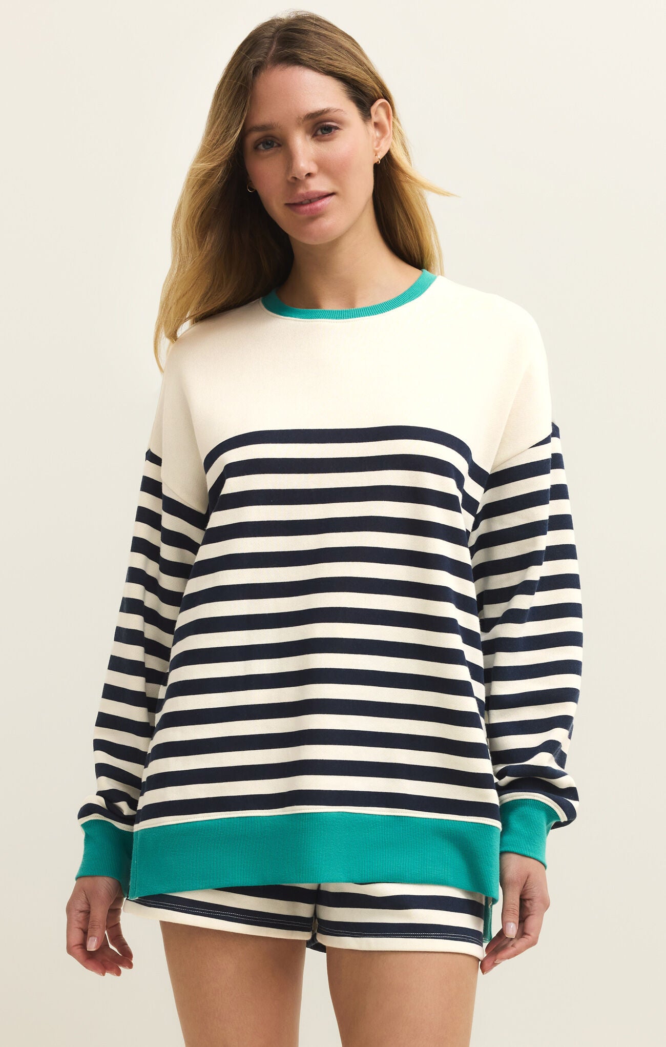 Z Supply Layer Up Sweatshirt in Eclipse
