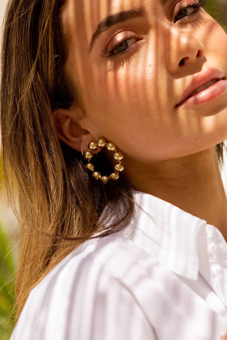 Sahira Jewelry Lolita Earrings in Gold